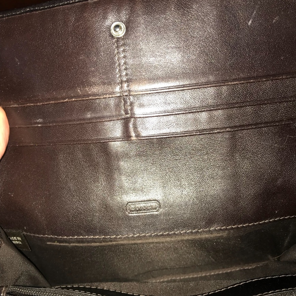 Authentic Coach Wallet - Picture 3 of 6